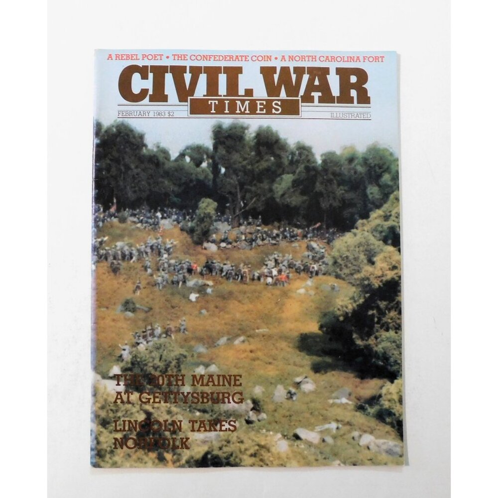 Civil War Times Illustrated Magazine  February 1983 Gettysburg Lincoln Norfolk